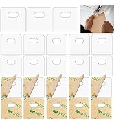 32 Pcs Vertical Blind Repair Tabs Clear Vertical Blinds Replacement Slats Panels Self-Adhesive Bl...