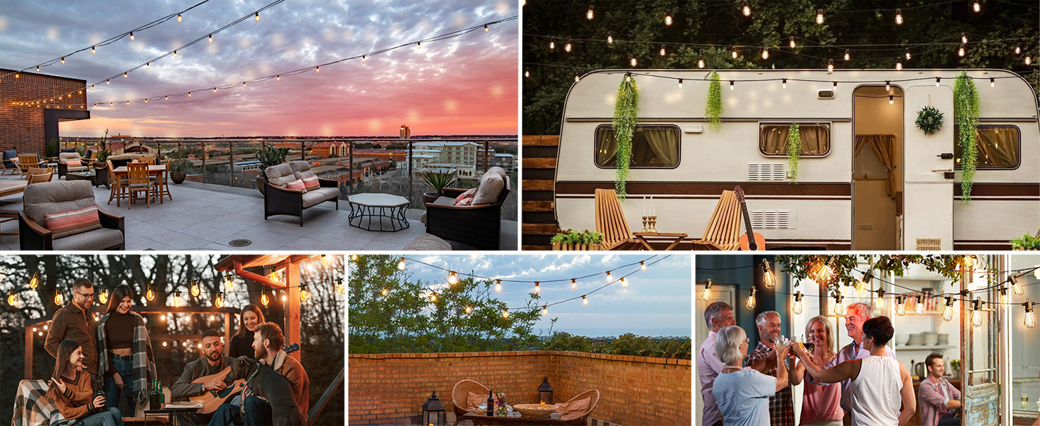 string lights outdoor