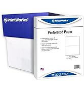PrintWorks Professional Perforated Paper, 2500 Sheets, 2 Part Perf