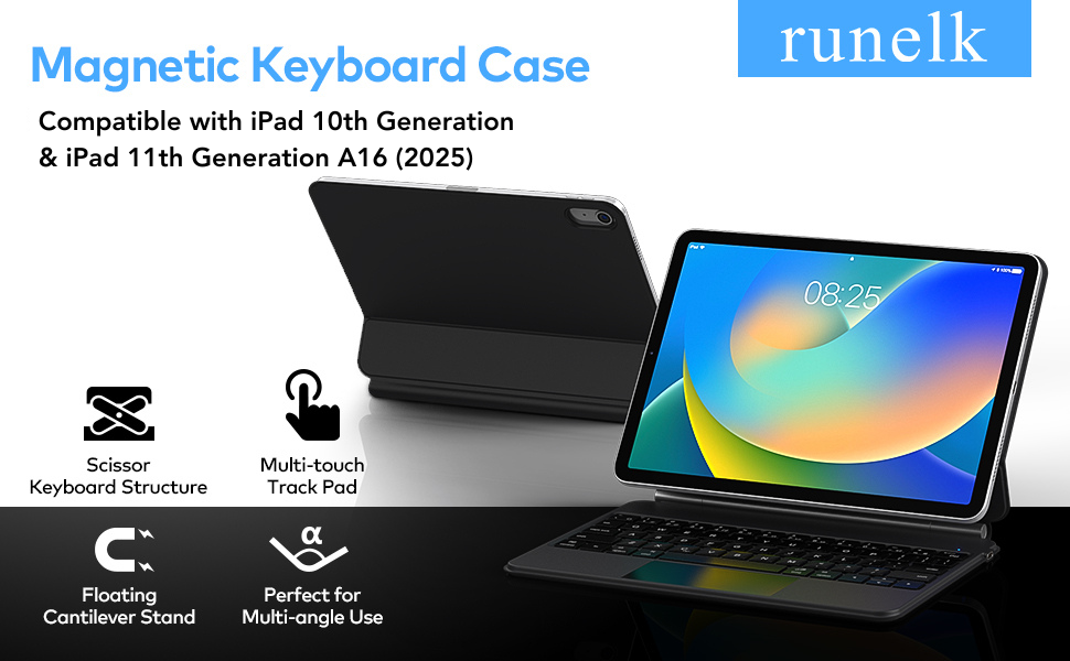 iPad 11th generation case with keyboard