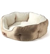 Asvin Small Dog Bed for Small Dogs, Cat Beds for Indoor Cats, Pet Bed for Puppy and Kitty, Extra ...