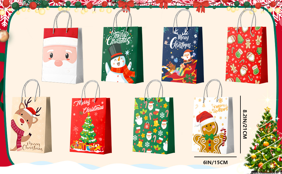 gift bags for christmas presents
