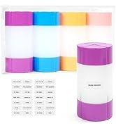 Travel Bottle, TSA approved 4-in-1 Leak-Proof Bottle, 4 * 60ml/2oz, with 2 Pre-printed Labels for...