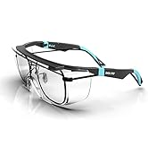 DEX FIT Safety Work Over Glasses SG210 OTG; Z87 Eye Protection for Men & Women, Fog & Scratch Res...