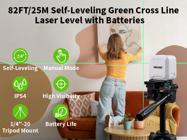 laser level for hanging picture