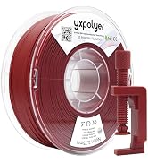 YXPOLYER Nylon Filament Red PA6 1kg 3D Printer Filament with Heat-Resistant AMS-Compatible Spool,...