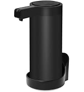 DUMUTRIJIN Touchless Automatic Soap Dispenser Wall Mount Stainless Steel with Sensor Infrared 9 o...