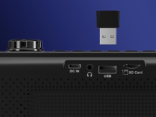 Avantree Boombyte is compatible with USB harddrives.
