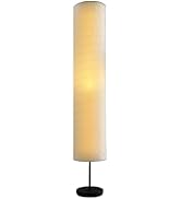 Fosinz Paper Floor Lamp Floor Lamps Paper and Chrome Standing Lamp Room Decoration Festival Lante...