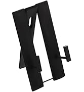 HOMSFOU Japanese Fan Stand - Black Display, Holder, Organizer for Antique Folding Hand Fans