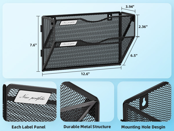 wall hanging file organizer
