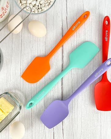 Heat resistant sillicon cooking baking scraper spatua