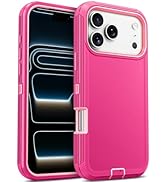 Jelanry Case for iPhone 17 Pro 5G 6.3-inch, Heavy Duty Rugged & Dual-Layer Shockproof Dropproof P...