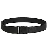 TACNEX Tactical Stretch Belt for Men 1.5" Elastic Nylon Webbing TSA Approved Buckle EDC Military ...