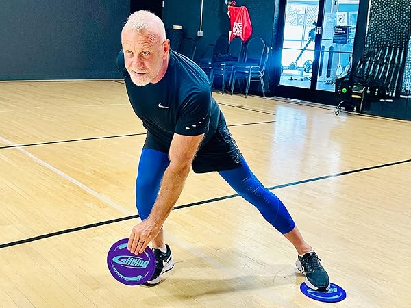 Gliding Discs for workouts on hardwood floors