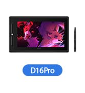 Artisul D16PRO Graphics Drawing Tablet with Screen 15.6 Inch Full-Laminated Graphic Monitor Pen D...