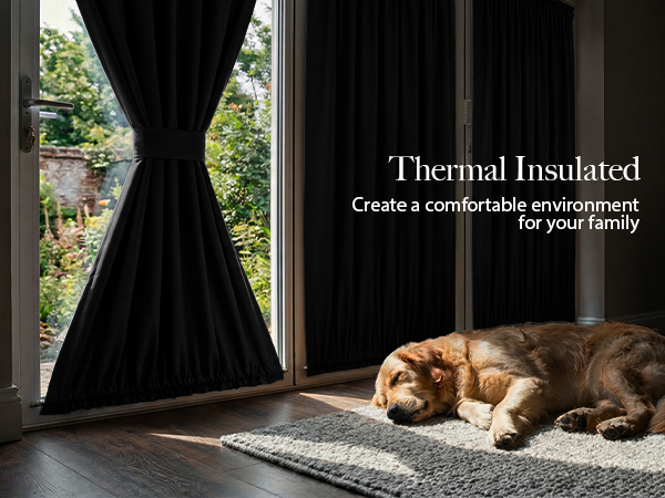 door blinds door curtain for door window thermal insulated