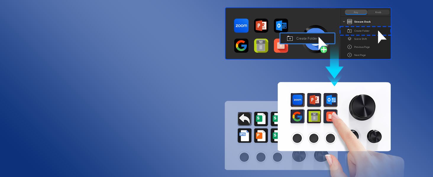 stream deck dock