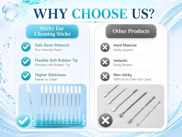 ear cleaner sticky pick