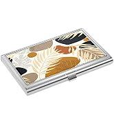 Rouidr Business Card Holder, Small Business Card Case, Slim Metal Business Card Organizer, Pocket...