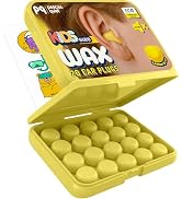 Peace&Quiet | PQ Silicone Ear Plugs - Small Waterproof Earplugs for Swimming and Sleeping Kids, S...