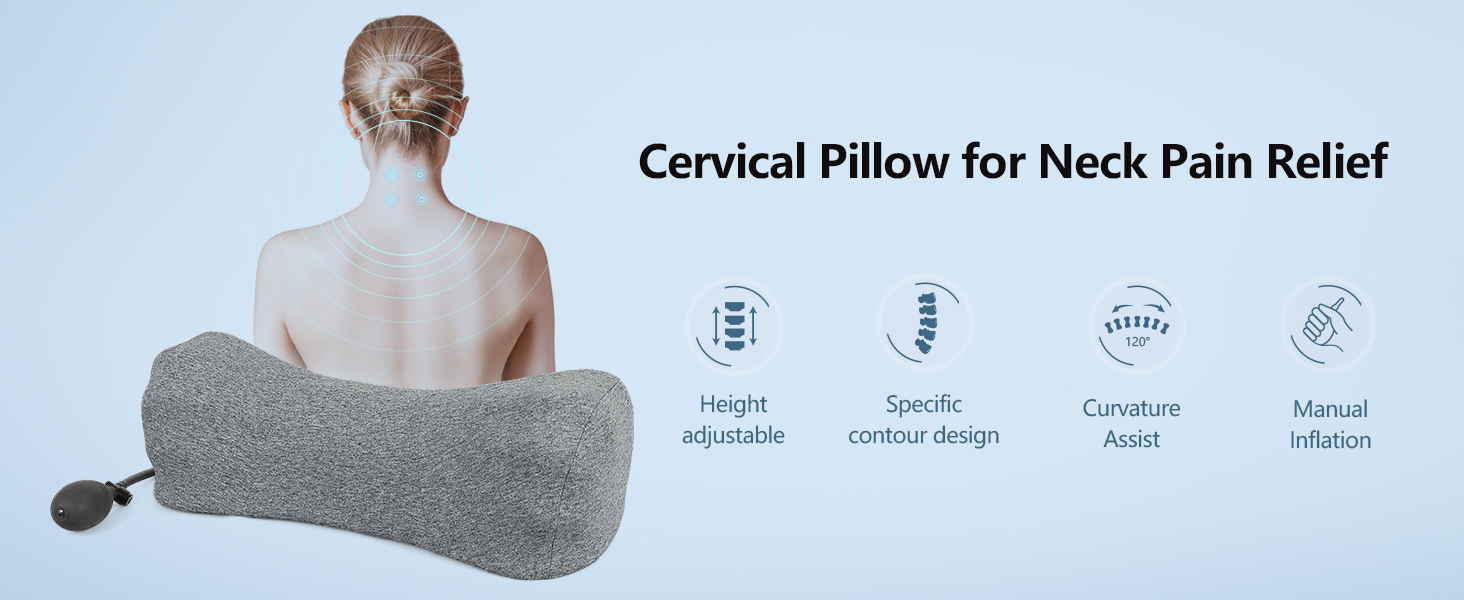 Cervical Pillow for Neck Pain Relief