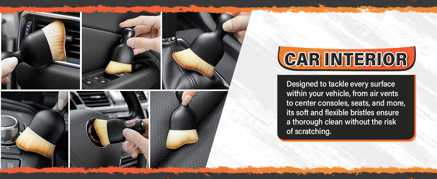 soft brush cleaning brush for cleaning car interior duster car dust cleaning brush car duster brush