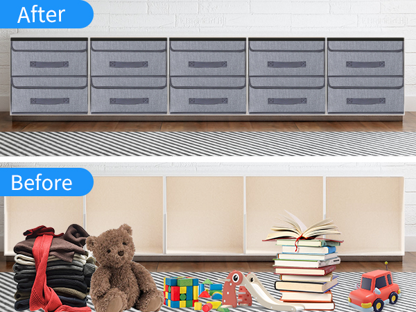 storage cubes organizer