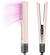 IG INGLAM Air Straight, Style from Wet Hair, 200M Ionic Hair Dryer Straightener for Medium Long L...