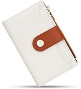 Sunpour Women's Wallet Leather Trifold RFID Blocking Passport Wallet & Credit Card Holder,Large C...