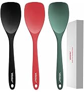 Upgrade Silicone Spatula Spoon Set,VOVOLY Heat Resistant Rubber Spoonula, Seamless Non-Stick Flex...