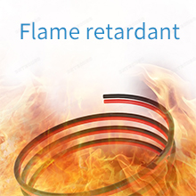 20 AWG 2 conductor parallel wire tinned copper wire High temperature resistance 200 degree C