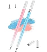 Stylus Pens for Touch Screens,2 in 1 Magnetic Disc Stylus Pen for iPad with Magnetic Cap, iPad Ta...