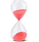 Hourglass, HoveBeaty Hand-Blown Sand Timer Set for Time Management 15 Minutes Durable Glass Const...