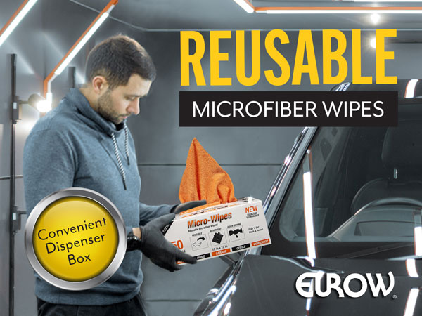 Microfiber Cleaning Drying Cloths Dispenser Box Reusable Streak Scratch Free Absorbent Edgeless