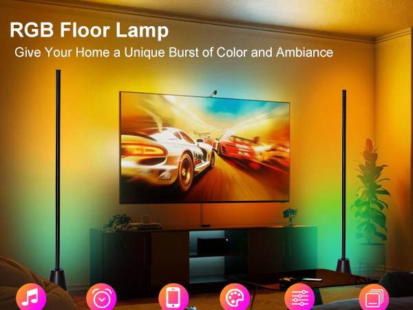 Corner Floor Lamp