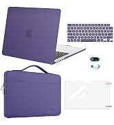 MOSISO Compatible with MacBook Air 13 inch Case 2024 2023 2022 M3 A3113 M2 A2681, Plastic Hard Sh...