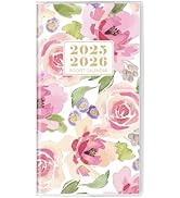 Pocket Calendar 2025, Purse Monthly Planner 2025-2026 - 6.7