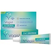 Vagisil 2-in-1 Leak Rescue Intimate Feminine Cream for Women, Gynecologist Tested & Hypoallergeni...