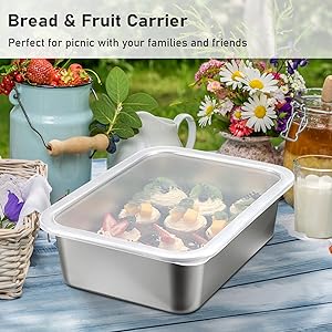 pizza proofing box dough box pizza dough container meat storage container