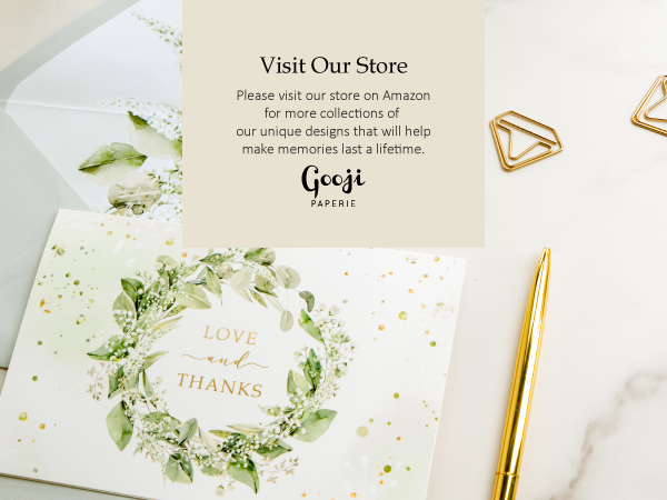 Gooji Store Greenery Card