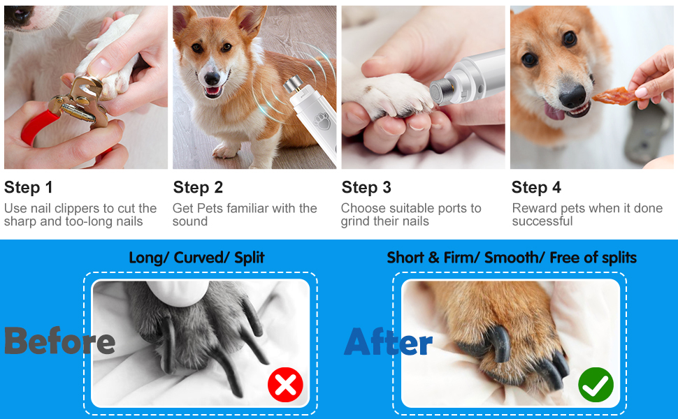 Dog nail grinder