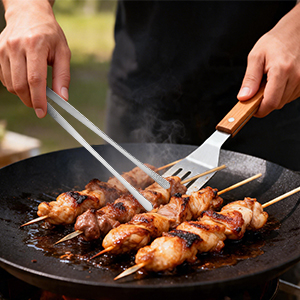 metal tongs for grilling