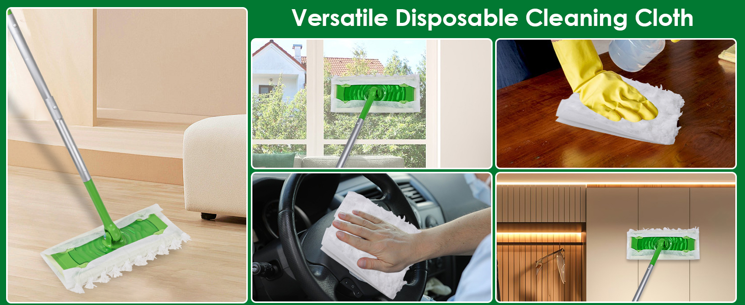 Heavy Duty Dry Sweeping Cloth Refills for Swiffer Sweeper Mop