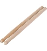 2Pcs Wood Drumsticks Wooden Tip Beginners Accessory for Musical Course Learning Accessory Dies Dr...