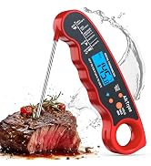 Digital Instant Read Meat Thermometer Kitchen Cooking Food Candy Thermometer for Oil Deep Fry BBQ...