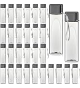 Mifoci 30 Pcs Water Bottle Bulk 17 oz Plastic Sports Water Bottles for Kids Adults Reusable Leak ...