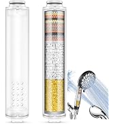 PWERAN Shower Filter for Handheld Shower Head, 2 Pack 18 Stage Replacement Filters for Hard Water...