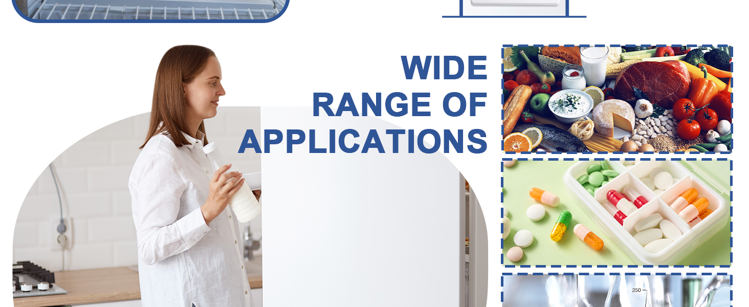Freezer thermometer with alarm