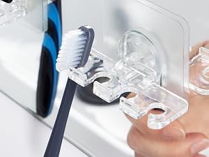 10 DeHUB Vacuum Pad Toothbrush Holder (4brush) VTB4-CC60 PA+